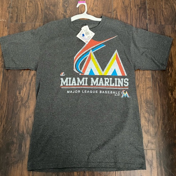 Majestic Other - 🔥 Men’s Miami Marlins old logo t-shirt